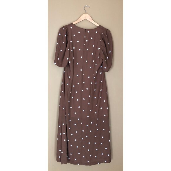 NWT Baum und Pferdgarten Addax pinecone dot print midi dress - Picture 7 of 9